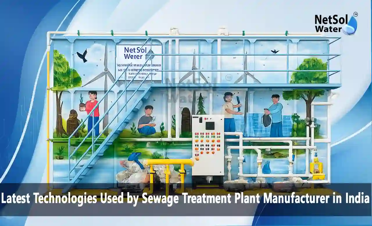 Latest Technologies Used by Sewage Treatment Plant Manufacturer in India